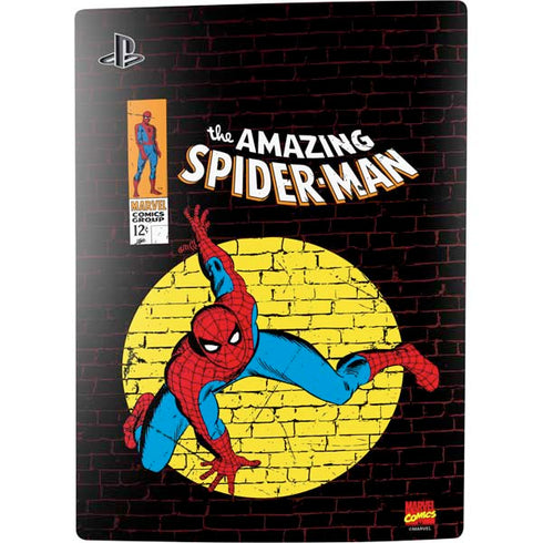 Marvel Classic Comics Amazing Spider-Man 70 PS5 Console Skin