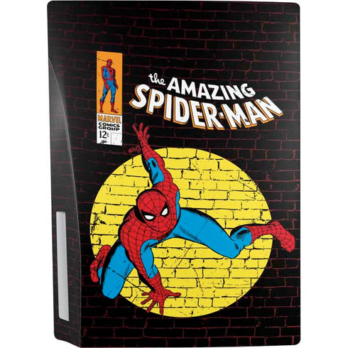 Marvel Classic Comics Amazing Spider-Man 70 PS5 Console Skin