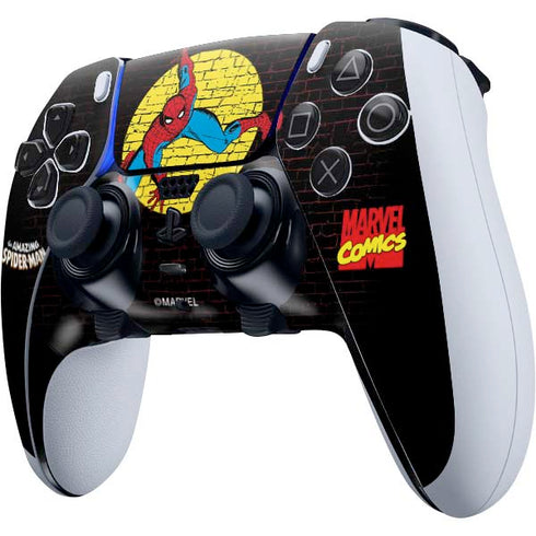 Marvel Classic Comics Amazing Spider-Man 70 PS5 DualSense Edge Pro Controller Skin