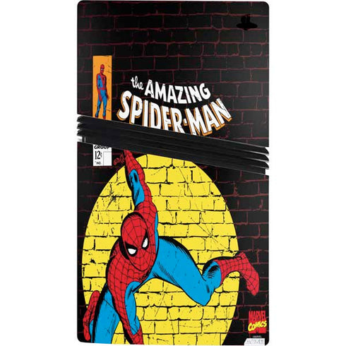 Marvel Classic Comics Amazing Spider-Man 70 PS5 Pro Console Skin