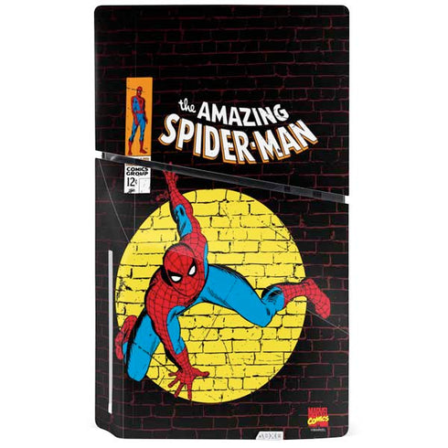 Marvel Classic Comics Amazing Spider-Man 70 PS5 Slim Disk Console Skin
