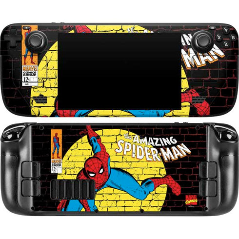 Marvel Classic Comics Amazing Spider-Man 70 Steam Deck Handheld Gaming Computer Skin