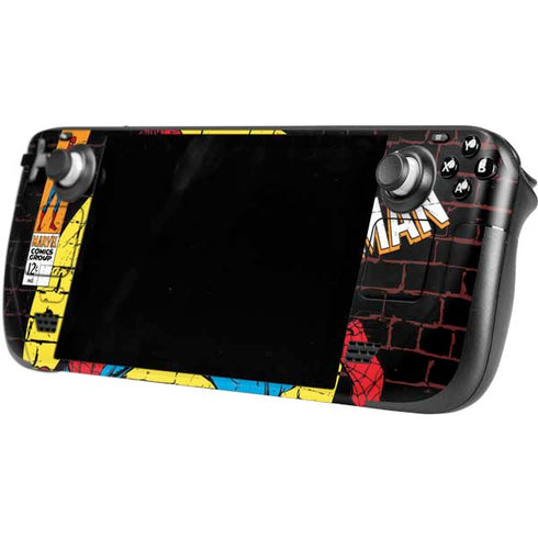 Marvel Classic Comics Amazing Spider-Man 70 Steam Deck Handheld Gaming Computer Skin