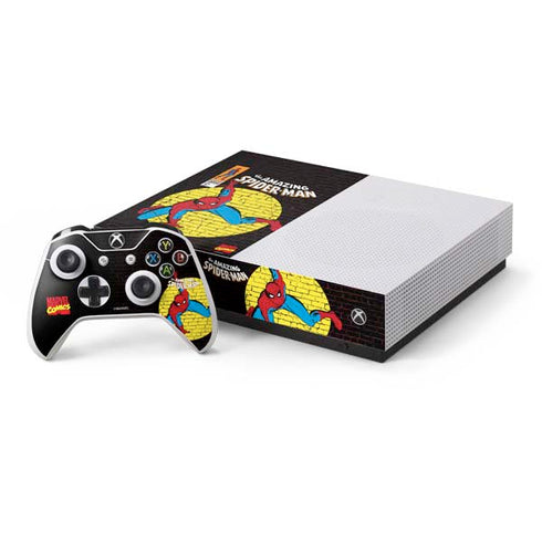 Marvel Classic Comics Amazing Spider-Man 70 Xbox One S All-Digital Edition Bundle Skin