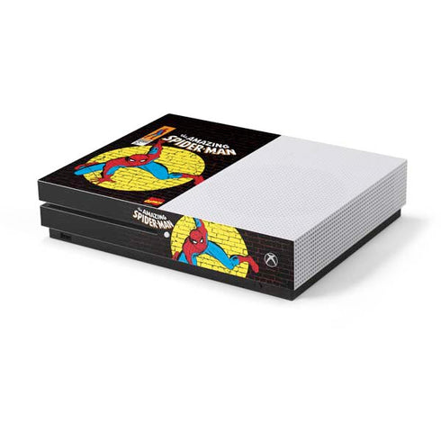 Marvel Classic Comics Amazing Spider-Man 70 Xbox One S Console Skin