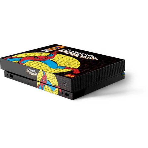 Marvel Classic Comics Amazing Spider-Man 70 Xbox One X Console Skin
