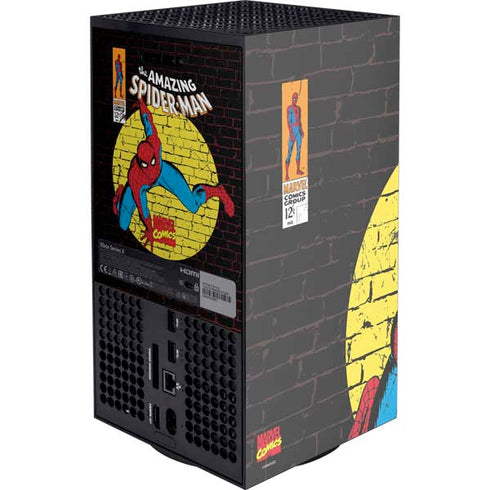 Marvel Classic Comics Amazing Spider-Man 70 Xbox Series X Console Skin