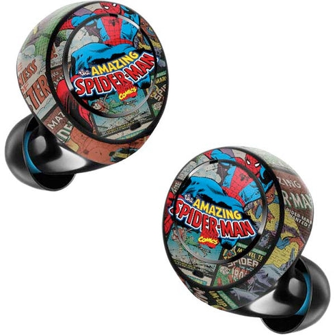 Marvel Classic Comics Amazing Spider-Man Collage Amazon Echo Buds Skin