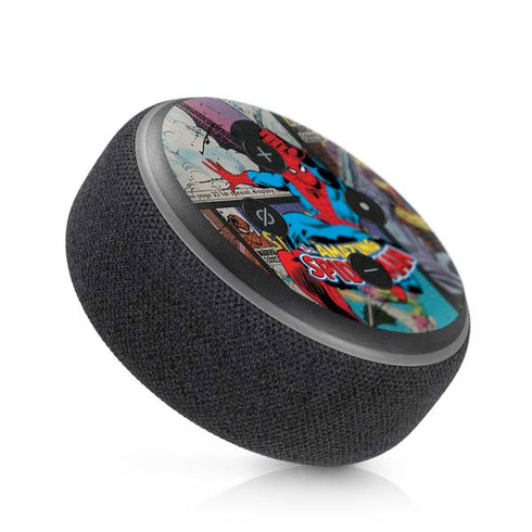 Marvel Classic Comics Amazing Spider-Man Collage Amazon Echo Dot Skin