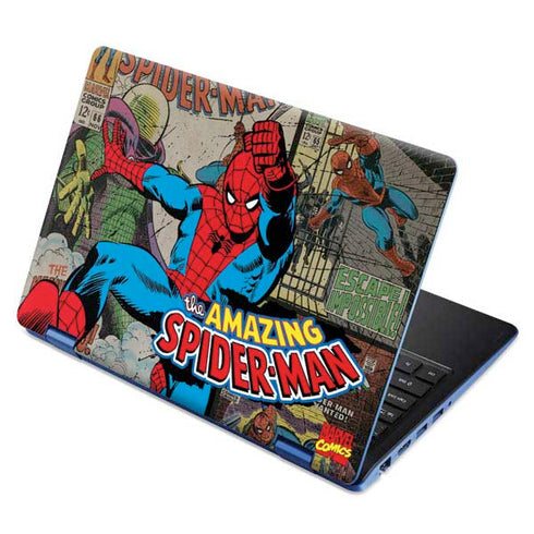Marvel Classic Comics Amazing Spider-Man Collage Aspire R11 11.6in Skin