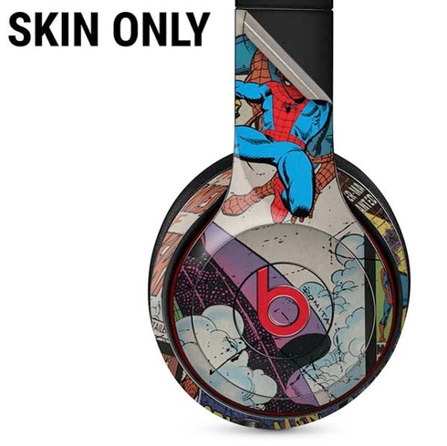 Marvel Classic Comics Amazing Spider-Man Collage Beats Solo 3 Wireless Skin
