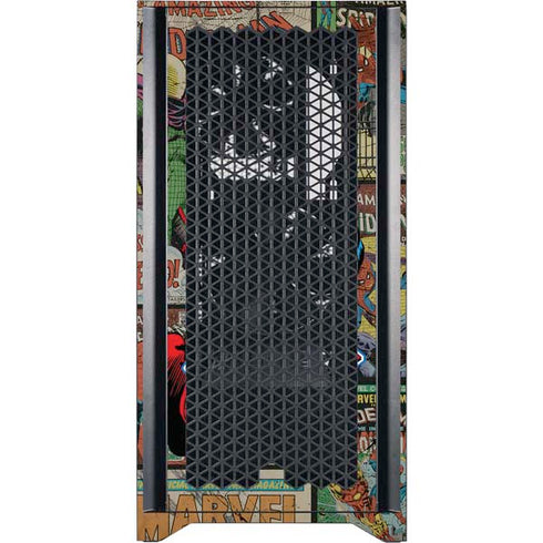 Marvel Classic Comics Amazing Spider-Man Collage Corsair 4000D Tempered Glass Mid-Tower ATX Case Skin