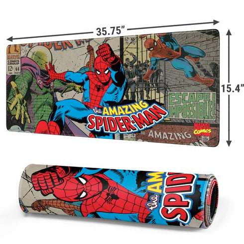 Marvel Classic Comics Amazing Spider-Man Collage Gaming Mouse Pad
