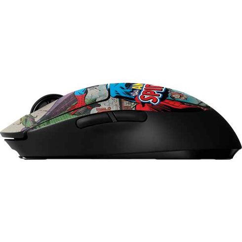 Marvel Classic Comics Amazing Spider-Man Collage G Pro Wireless Gaming Mouse Skin