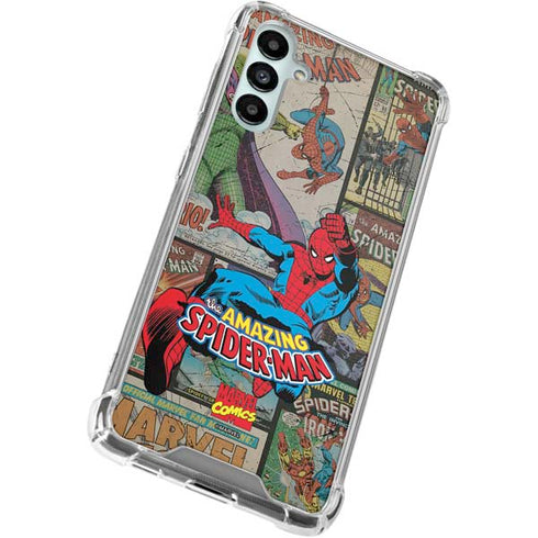 Marvel Classic Comics Amazing Spider-Man Collage Gabb Phone 4 Clear Case