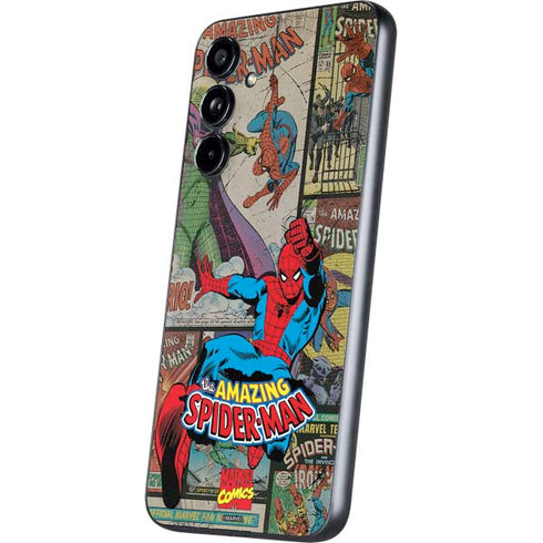 Marvel Classic Comics Amazing Spider-Man Collage Galaxy A54 5G Skin