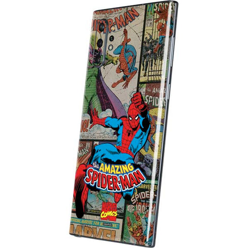 Marvel Classic Comics Amazing Spider-Man Collage Galaxy Note 10 Plus Skin