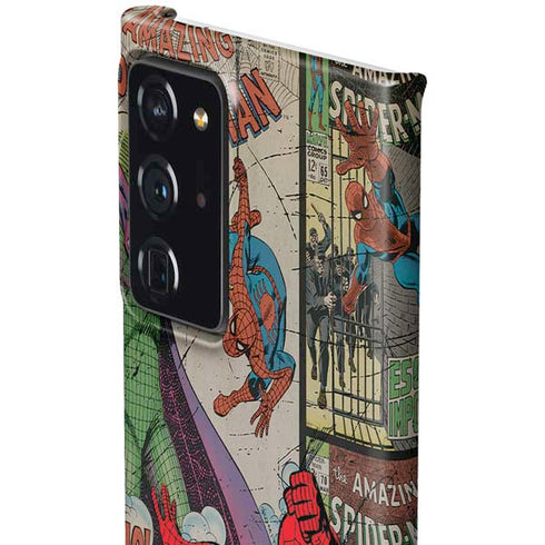 Marvel Classic Comics Amazing Spider-Man Collage Galaxy Note20 Ultra 5G Lite Case