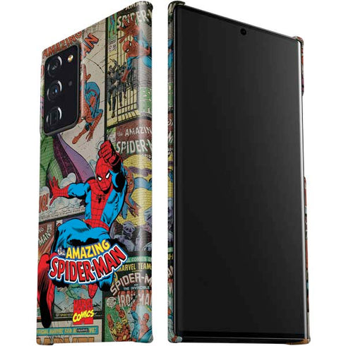 Marvel Classic Comics Amazing Spider-Man Collage Galaxy Note20 Ultra 5G Lite Case