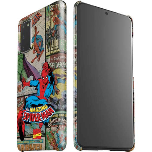Marvel Classic Comics Amazing Spider-Man Collage Galaxy S20 Lite Case
