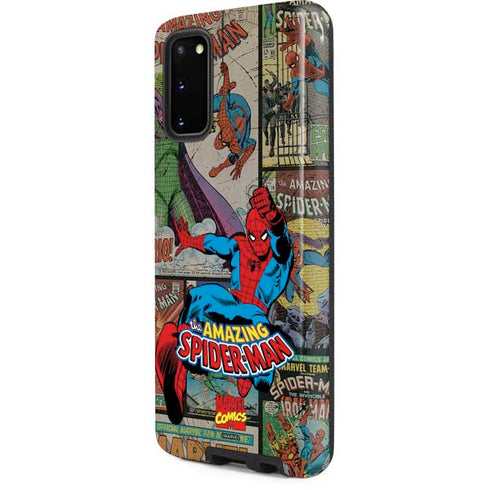 Marvel Classic Comics Amazing Spider-Man Collage Galaxy S20 Pro Case
