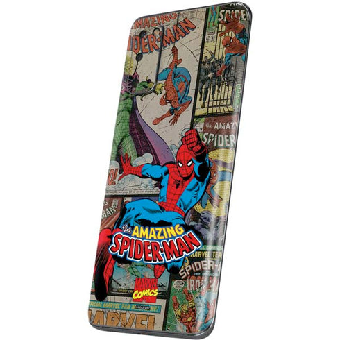 Marvel Classic Comics Amazing Spider-Man Collage Galaxy S20 Skin