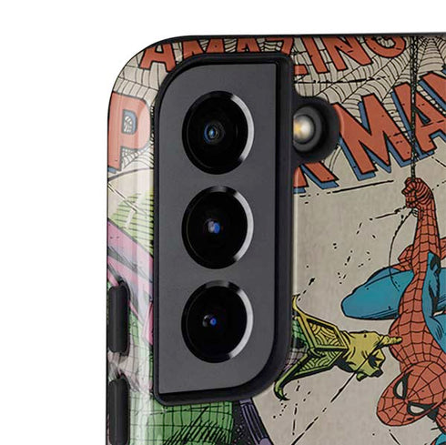 Marvel Classic Comics Amazing Spider-Man Collage Galaxy S22 Plus Pro Case