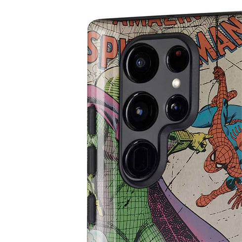 Marvel Classic Comics Amazing Spider-Man Collage Galaxy S22 Ultra Pro Case