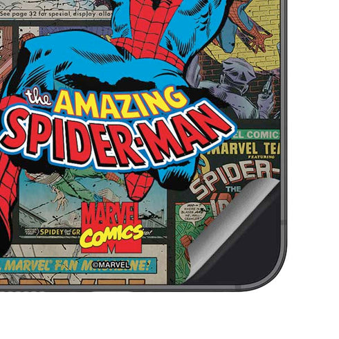 Marvel Classic Comics Amazing Spider-Man Collage Galaxy S24 Skin