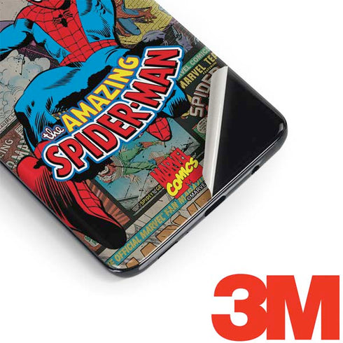 Marvel Classic Comics Amazing Spider-Man Collage Galaxy S9 Skin