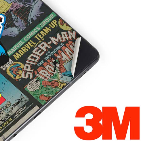 Marvel Classic Comics Amazing Spider-Man Collage Samsung Galaxy Tab Skin