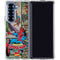 Marvel Classic Comics Amazing Spider-Man Collage Galaxy Z Fold6 Clear Case