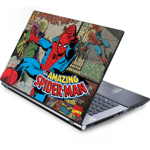 Marvel Classic Comics Amazing Spider-Man Collage Generic Laptop Skin