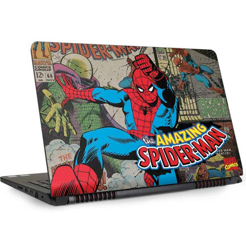 Marvel Classic Comics Amazing Spider-Man Collage Dell Inspiron Skin