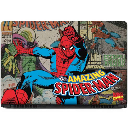 Marvel Classic Comics Amazing Spider-Man Collage Dell Inspiron Skin