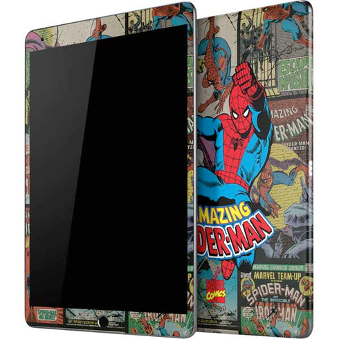 Marvel Classic Comics Amazing Spider-Man Collage iPad Skins