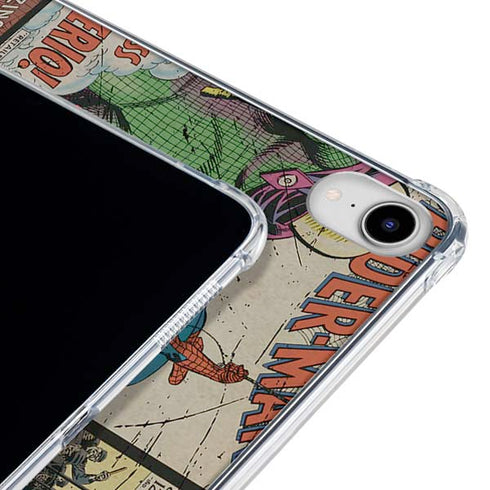 Marvel Classic Comics Amazing Spider-Man Collage iPad 11th Gen (2025) Clear Case