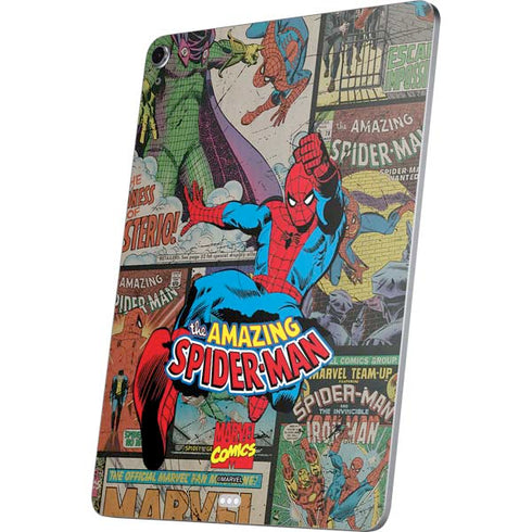 Marvel Classic Comics Amazing Spider-Man Collage Apple iPad Air Skin