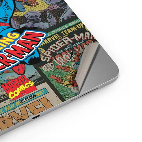 Marvel Classic Comics Amazing Spider-Man Collage Apple iPad Air Skin