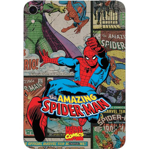 Marvel Classic Comics Amazing Spider-Man Collage Apple iPad Mini Skin