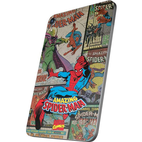 Marvel Classic Comics Amazing Spider-Man Collage Apple iPad Mini Skin