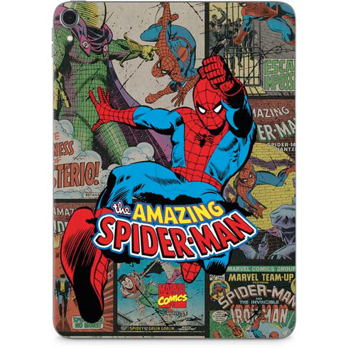 Marvel Classic Comics Amazing Spider-Man Collage Apple iPad Pro Skin