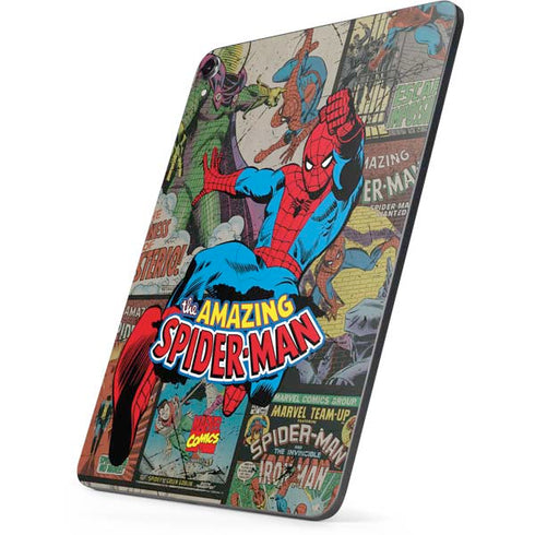 Marvel Classic Comics Amazing Spider-Man Collage Apple iPad Pro Skin