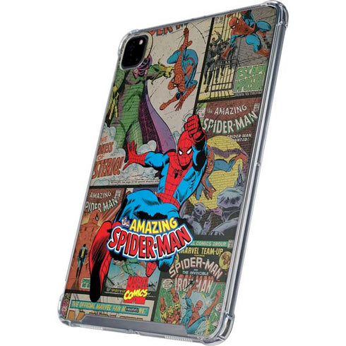 Marvel Classic Comics Amazing Spider-Man Collage iPad Cases