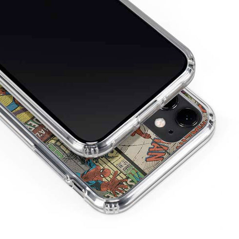 Marvel Classic Comics Amazing Spider-Man Collage iPhone 11 Clear Case