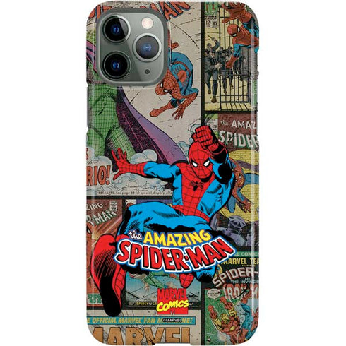 Marvel Classic Comics Amazing Spider-Man Collage iPhone 11 Pro Lite Case