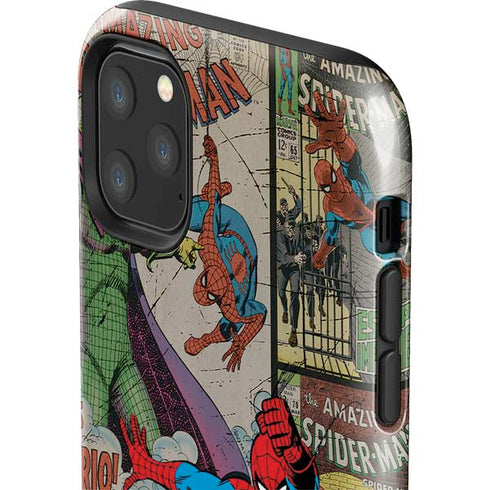 Marvel Classic Comics Amazing Spider-Man Collage iPhone 11 Pro Max Impact Case