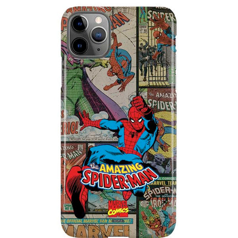 Marvel Classic Comics Amazing Spider-Man Collage iPhone Cases
