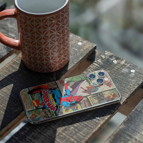 Marvel Classic Comics Amazing Spider-Man Collage iPhone 11 Pro Skin