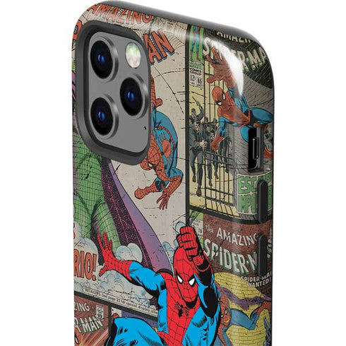 Marvel Classic Comics Amazing Spider-Man Collage iPhone 12 Pro Max Impact Case